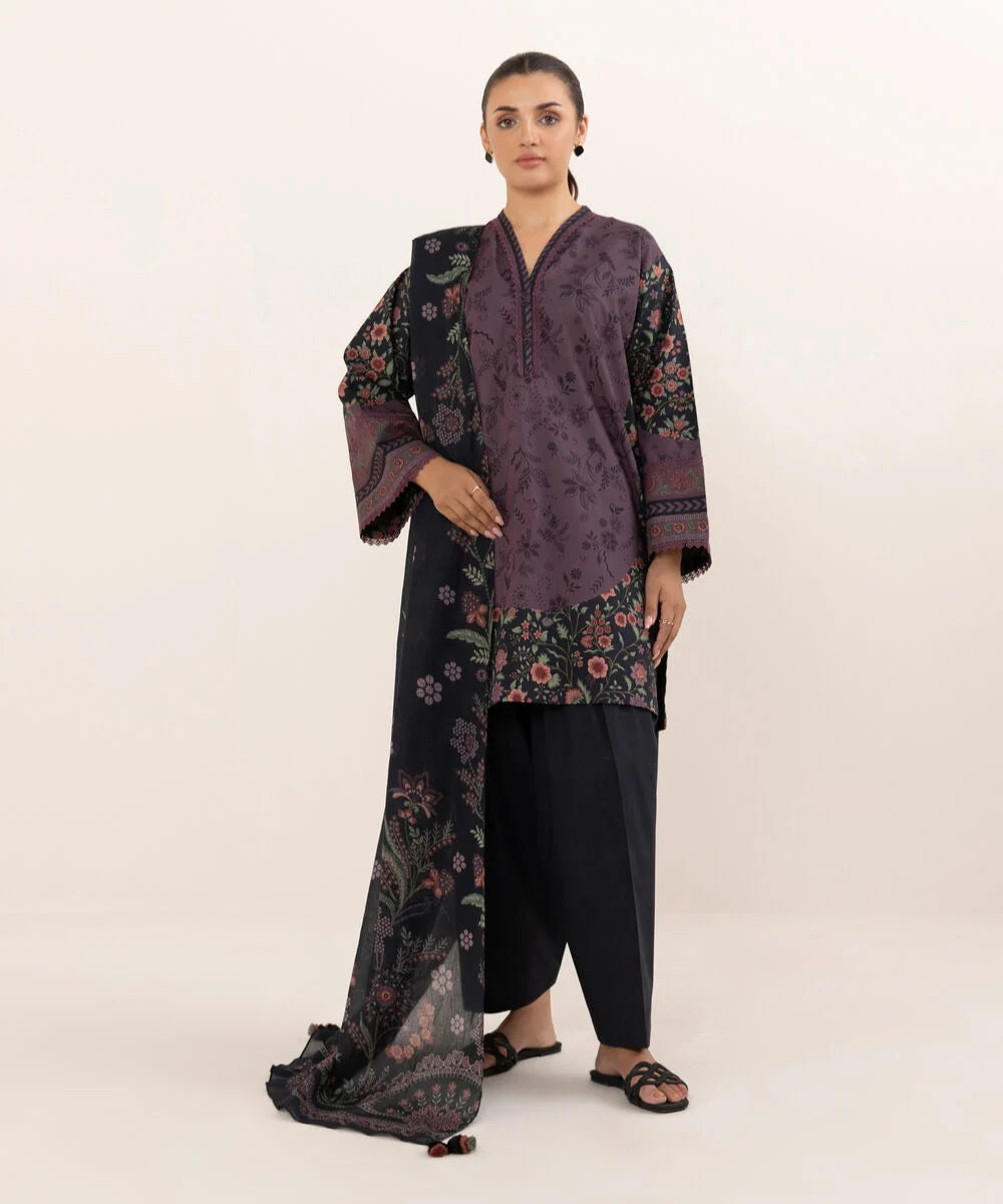 Unstitched 3PC Sapphire PK