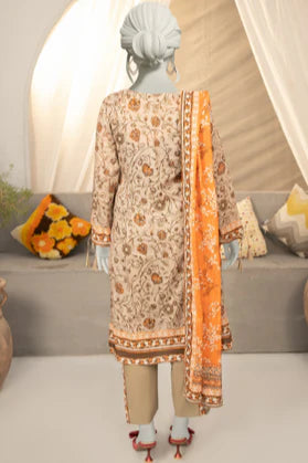 Almeera Bellissima Unstitched Printed Lawn 3pc