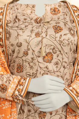Almeera Bellissima Unstitched Printed Lawn 3pc