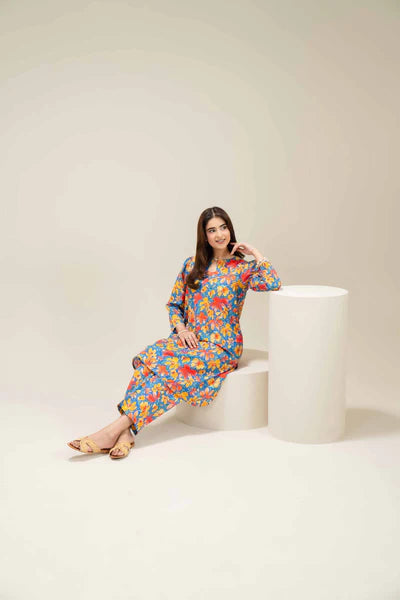 2 Piece - Printed Suit - PE25-397