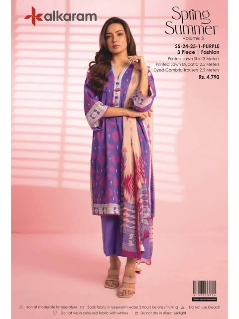 Alkaram Lawn Suit
