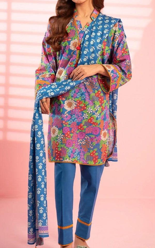Alkaram Multi Lawn Suit