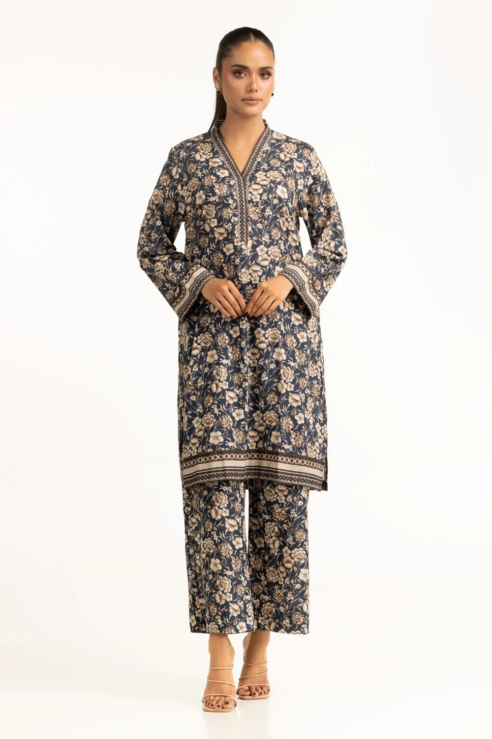 Lawn Printed Co-Ord Set IUSTTS-1022