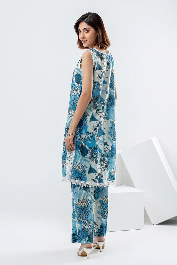 2 Piece Unstitched Printed Lawn Suit TLP-42064