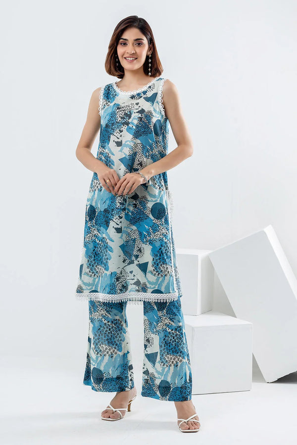 2 Piece Unstitched Printed Lawn Suit TLP-42064