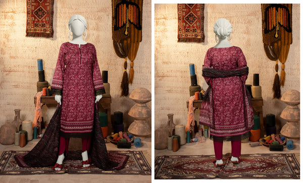 Almeerah Printed Collection Alert 2026 Lawn Dupatta Collection