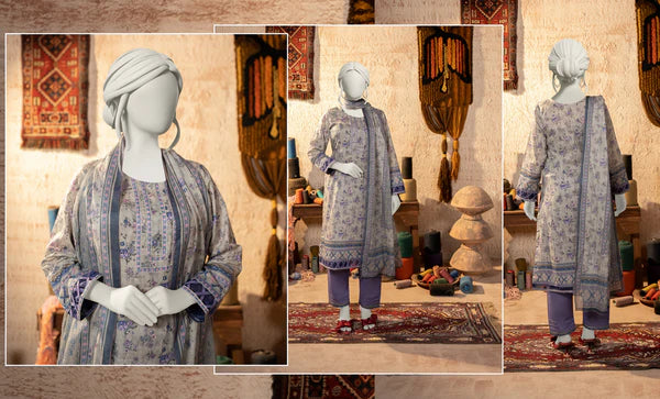 Almeerah Printed Collection Alert Lawn Dupatta Collection