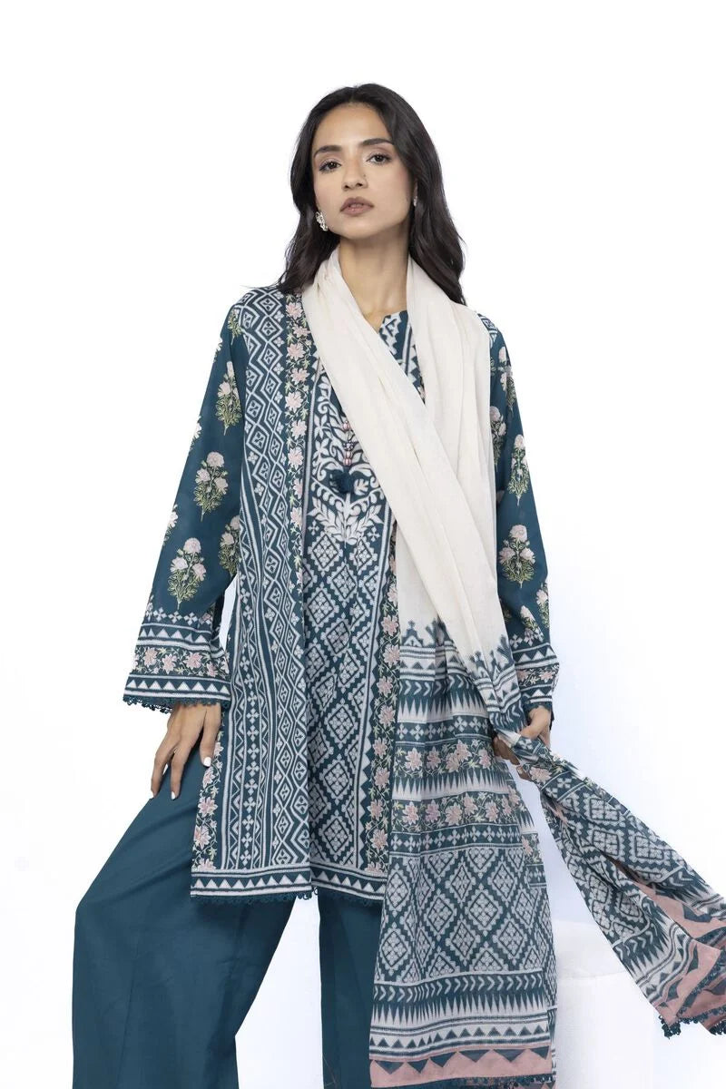 Buy Fabrics 3 Piece MULTI | Khaadi Pakistan